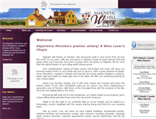 Tablet Screenshot of magnetichillwinery.com